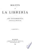 Boletín de la librería