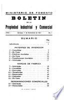 Boletín de la propiedad industrial y comercial