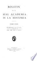 Boletín de la Real Academia de la Historia