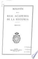 Boletín de la Real Academia de la Historia