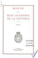 Boletín de la Real Academia de la Historia