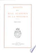 Boletin de la Real Academia de la Historia. TOMO CLXXXV. NUMERO I. AÑO 1988