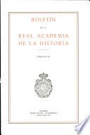 Boletin de la Real Academia de la Historia. TOMO CXCVII. NUMERO I. AÑO 2000
