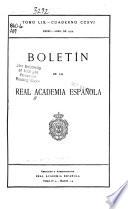 Boletín de la Real Academia Española