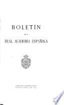 Boletín de la Real Academia Española