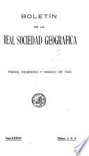 Boletín de la Real Sociedad Geográfica