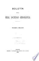 Boletín de la Real Sociedad Geográfica