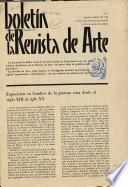 Boletín de la revista de arte