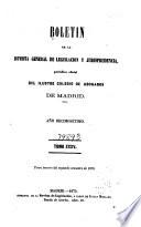 Boletín de la Revista general de legislación y jurisprudencia
