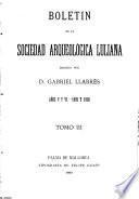 Boletín de la Sociedad Arqueológica Luliana
