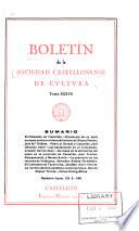 Boletín de la Sociedad Castellonense de Cultura