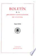 Boletín de la Sociedad Castellonense de Cultura