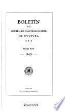 Boletín de la Sociedad Castellonense de Cultura