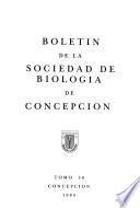 Boletin de la Sociedad de Biología de Concepción