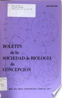 Boletin de la Sociedad de Biología de Concepción