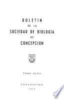 Boletín de la Sociedad de Biología de Concepción