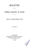 Boletín de la Sociedad Geográfica de Madrid