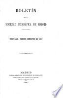 Boletín de la Sociedad Geográfica de Madrid