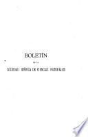 Boletín de la Sociedad Ibérica de Ciencias Naturales