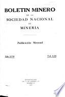 Boletín de la Sociedad Nacional de Minería