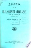 Boletín de la Socieded Geográfica de Madrid