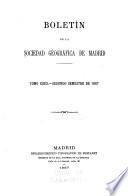 Boletín de la Socieded Geográfica de Madrid