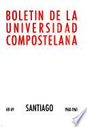 Boletín de la Universidad de Santiago de Compostela