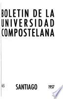 Boletin de la Universidad de Santiago de Compostela