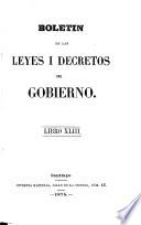 Boletin de leyes y decretos del gobierno