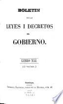 Boletin de leyes y decretos del gobierno