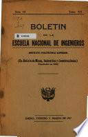 Boletín de minas, industria y construcciones