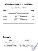 Boletín de minas y petróleo