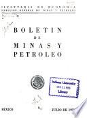 Boletín de minas y petróleo