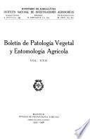 Boletín de patología vegetal y entomología agrícola