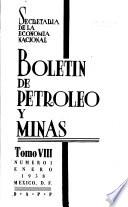 Boletín de petróleo y minas