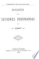 Boletin de sesiones extraordinarias