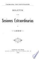 Boletin de sesiones extraordinarias