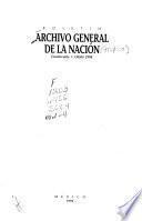 Boletín del Archivo General de la Nación