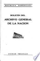 Boletín del Archivo General de la Nación