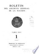 Boletín del Archivo General de la Nación