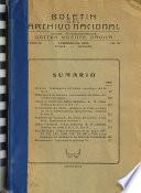 Boletín del Archivo Nacional