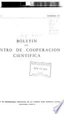 Boletín del Centro de Cooperación Científica