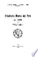 Boletín del Cuerpo de Ingenieros de Minas del Perú