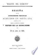 Boletín del ejército