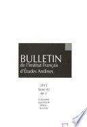 Boletín Del Instituto Francés de Estudios Andinos