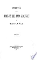 Boletín del Instituto Geológico de España