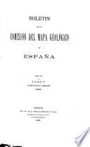 Boletín del Instituto Geológico de España