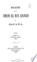 Boletín del Instituto Geológico de España