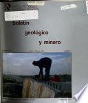 Boletín del Instituto Geológico y Minero de España