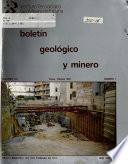 Boletín del Instituto Geológico y Minero de España